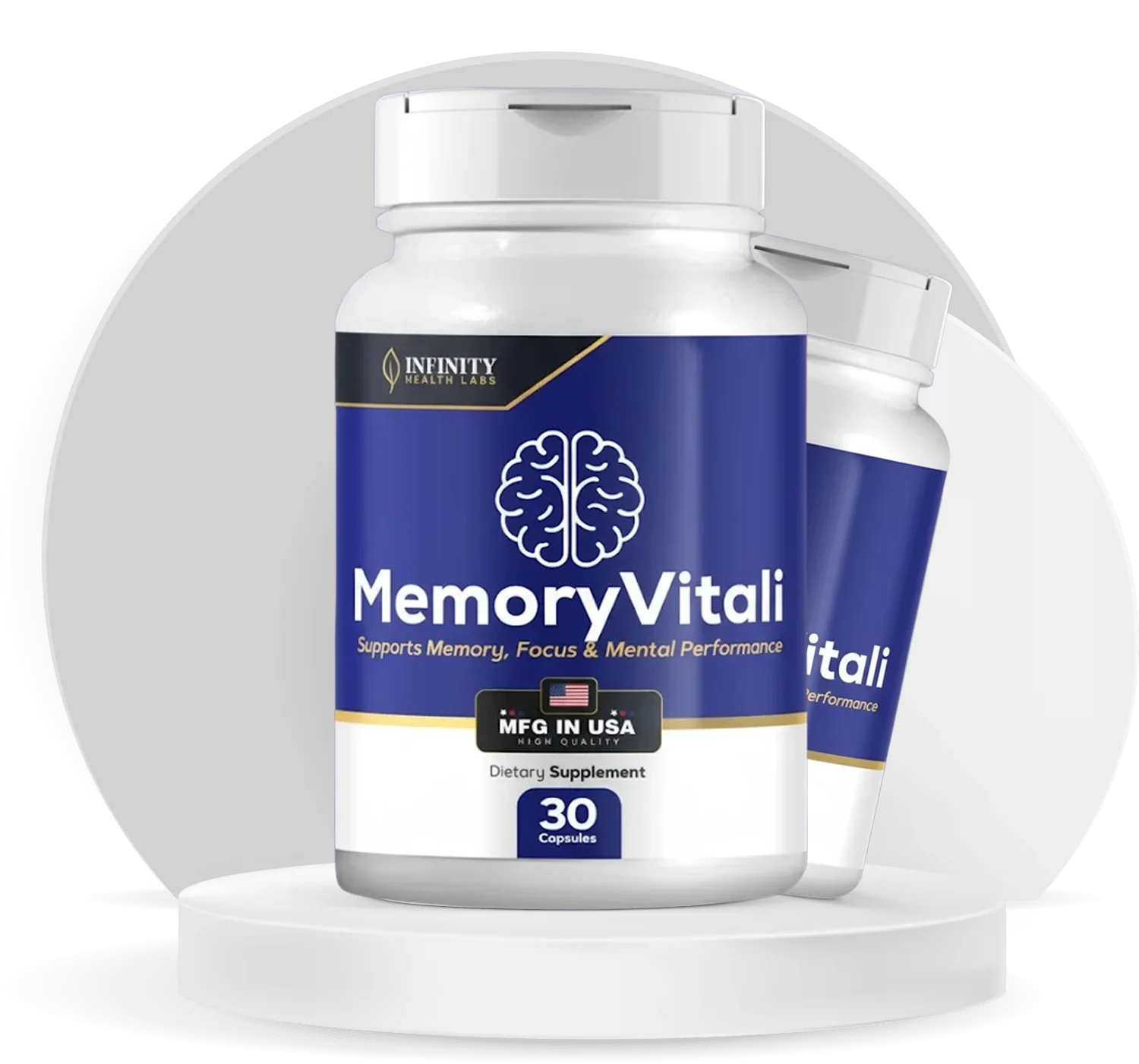Memory Vitali Brain Support Supplement